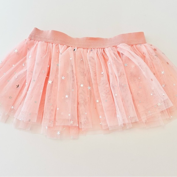 BMagical Light Pink Starry Kids Tulle Skirt - Girls 3T - Picture 2 of 7